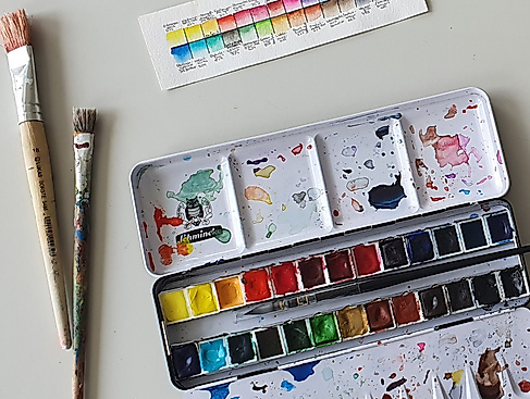 Aquarellmalerei von Anfang an
